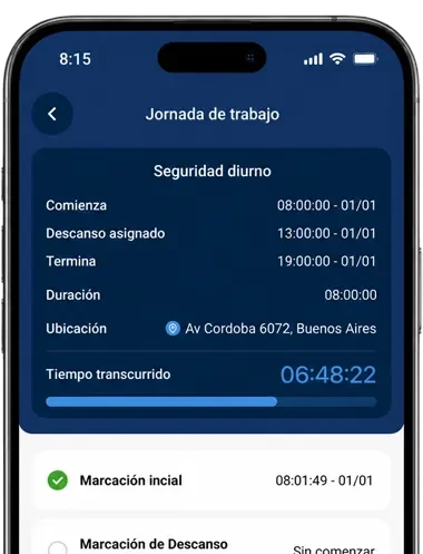 Control de Asistencia - Eventos de Seguridad - Security Events